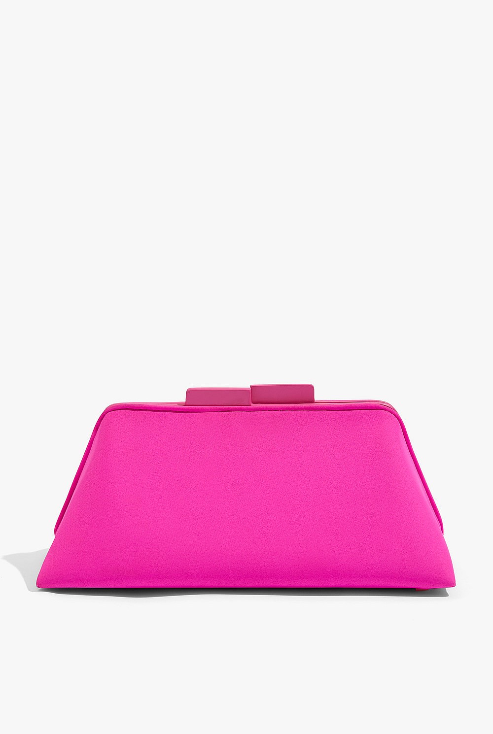 Vivid Pink Structured Clutch Bag - Bags | Outlet