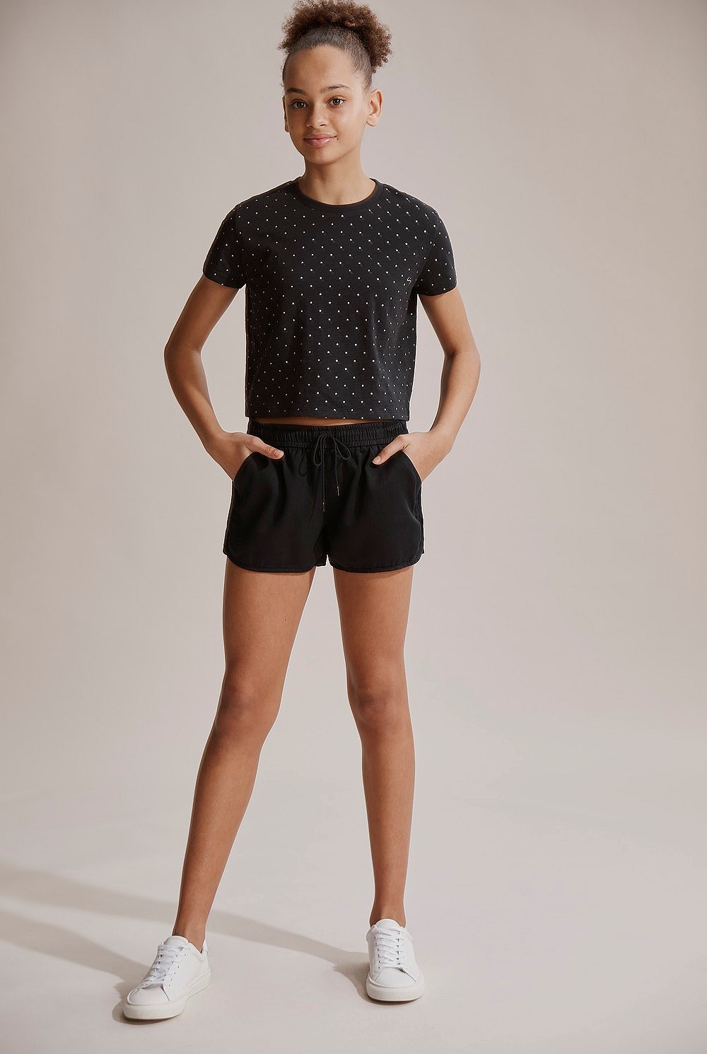 Black Teen Sport Short Shorts Outlet