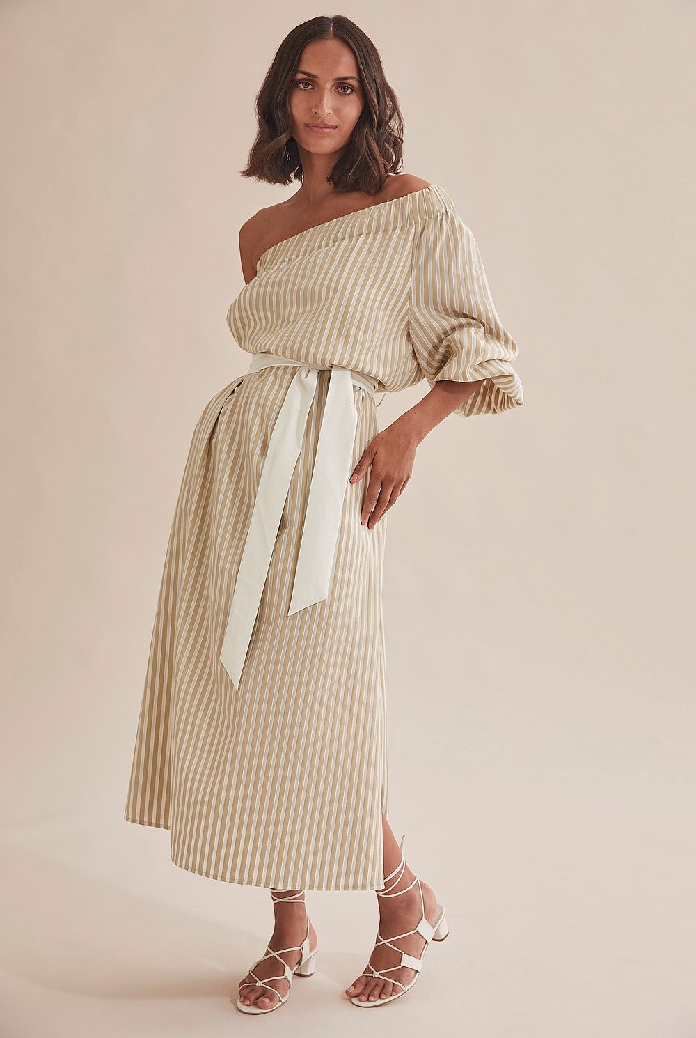 Flax One Shoulder Dress - Dresses | Outlet