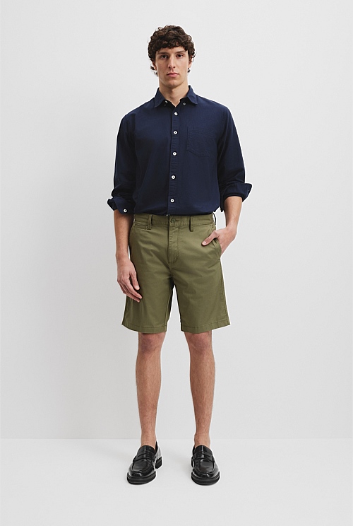 Australian Cotton Stretch Chino Short