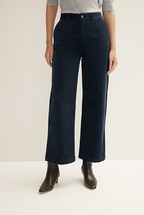 Corduroy Wide Leg Pant