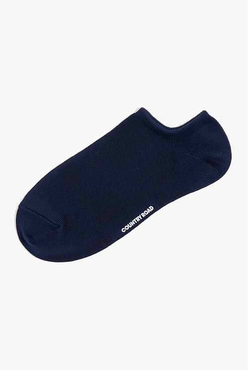 Australian Cotton Blend Sneaker Sock