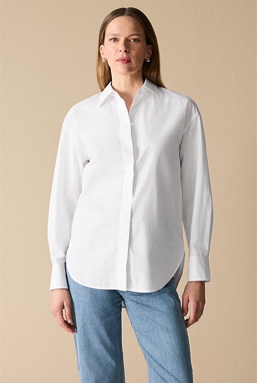 Cotton Relaxed Fit Shirt Cotton Relaxed Fit Shirt
