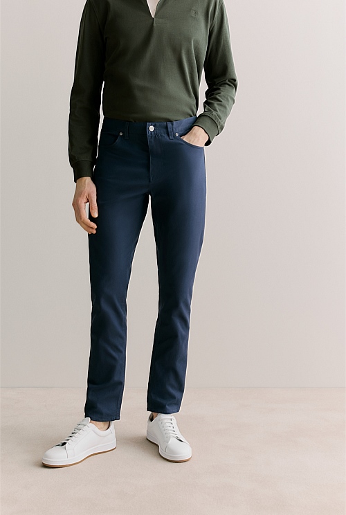 Regular Fit Five Pocket Travel Pant Regular Fit Five Pocket Travel Pant