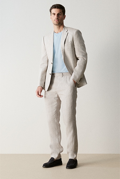 Regular Fit Irish Linen Pant