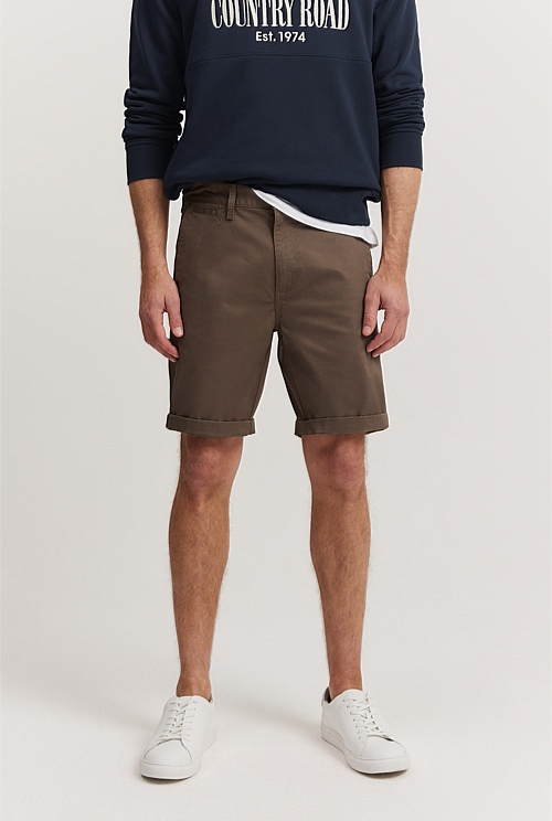 Australian Cotton Stretch Chino Short Australian Cotton Stretch Chino Short