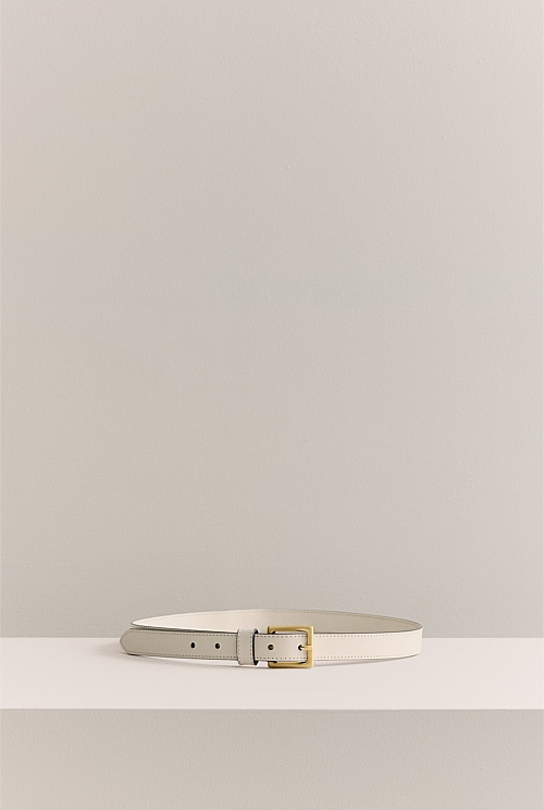Leather Slim Belt Leather Slim Belt