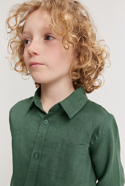 Organically Grown Linen Shirt