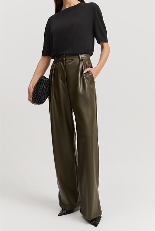 Double Pleat Pant