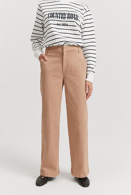 High Rise Wide Leg Jean High Rise Wide Leg Jean