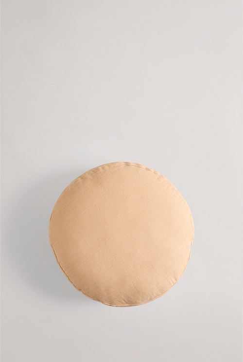 Cove Linen 41x41x8 Round Cushion