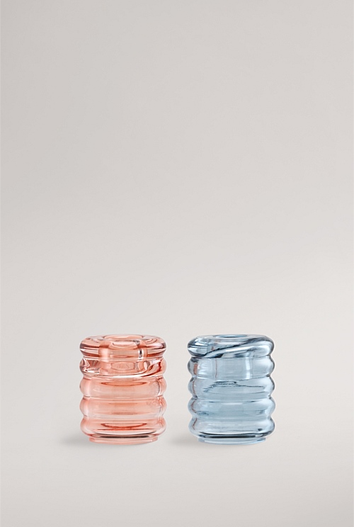 Zeno Candle Holder Set of 2