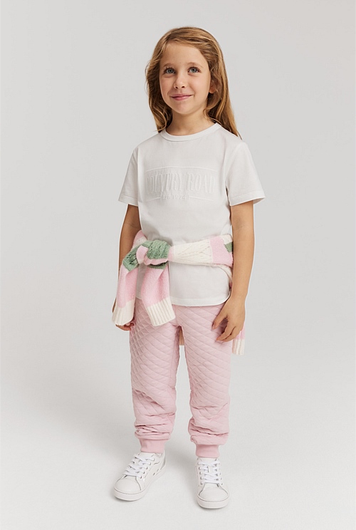 Australian Cotton Quilted Sweat Pant