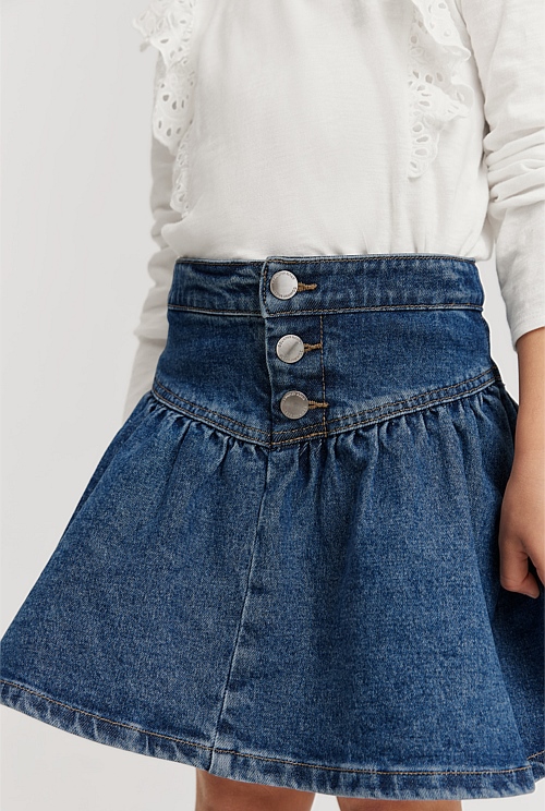 Denim Skirt