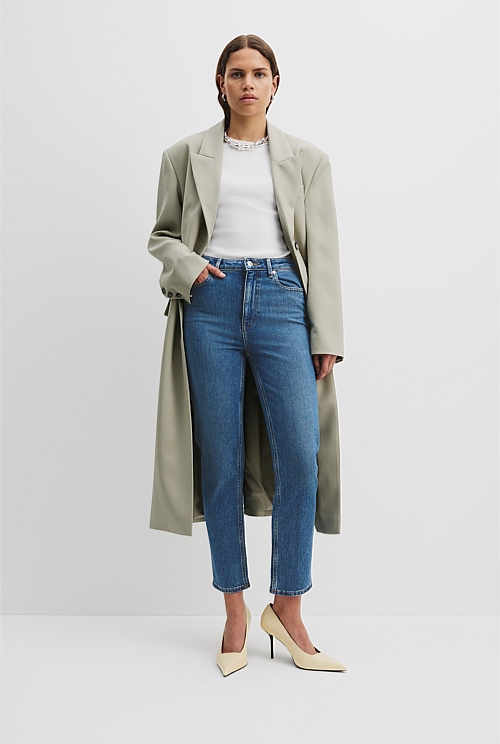 High Rise Slim Leg Jean High Rise Slim Leg Jean