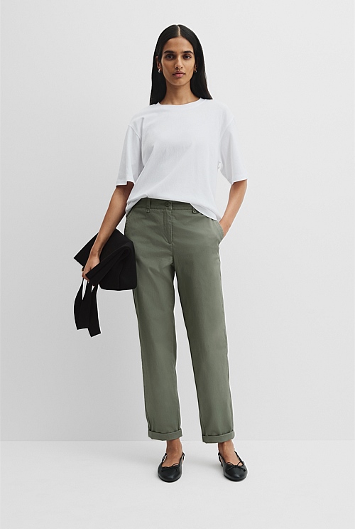 Australian Cotton Twill Walk Pant Australian Cotton Twill Walk Pant