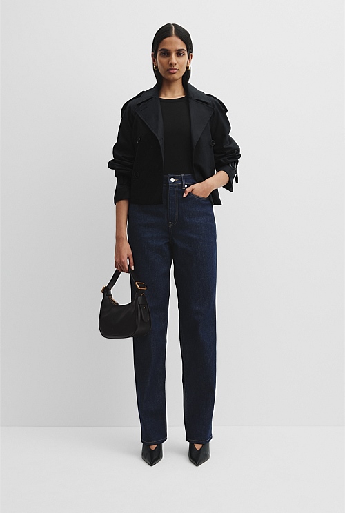 High Rise Straight Leg Jean High Rise Straight Leg Jean