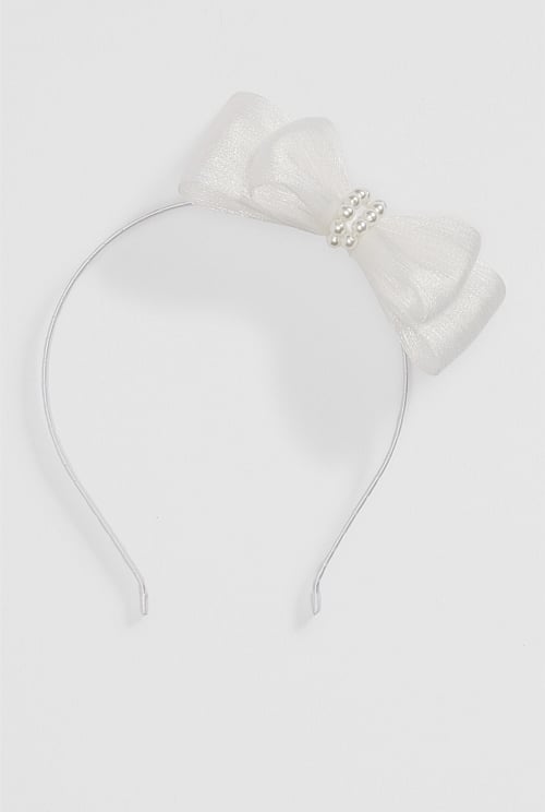 Shimmer Bow Headband