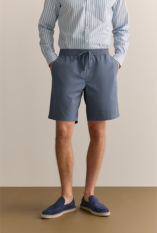 Cotton Twill Pull On Short