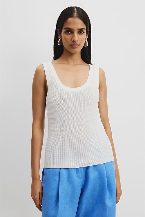 Waffle Knit Tank Waffle Knit Tank