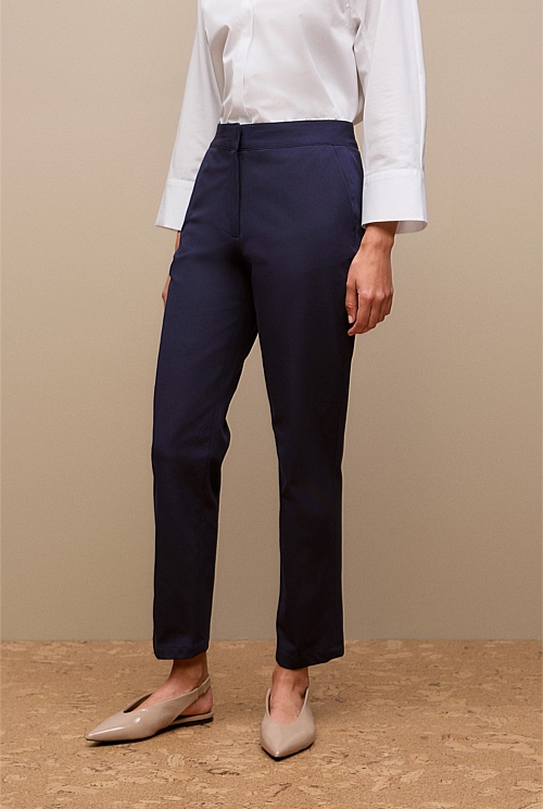 Cotton Blend Bi-stretch Pant Cotton Blend Bi-stretch Pant