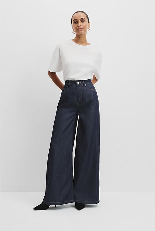 Soft Denim Wide Jean Soft Denim Wide Jean