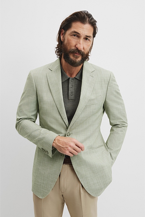 Cotton Textured Blazer Cotton Textured Blazer