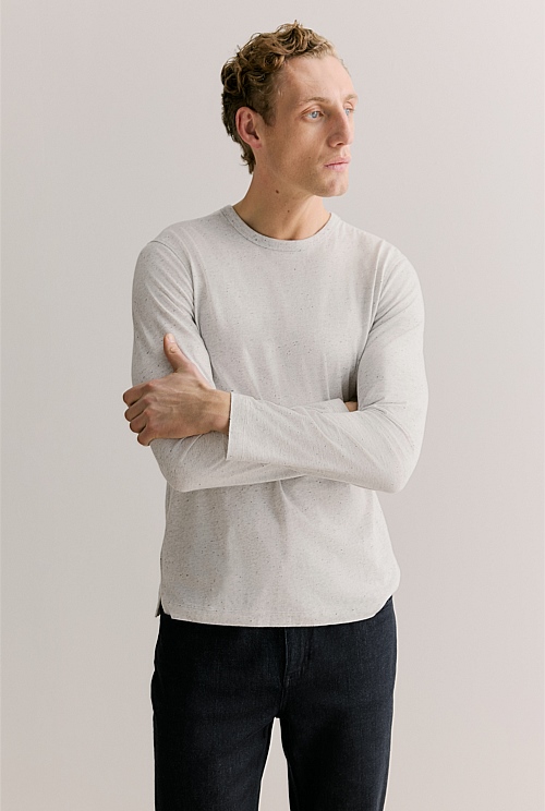 Cotton Marle Long Sleeve T-shirt