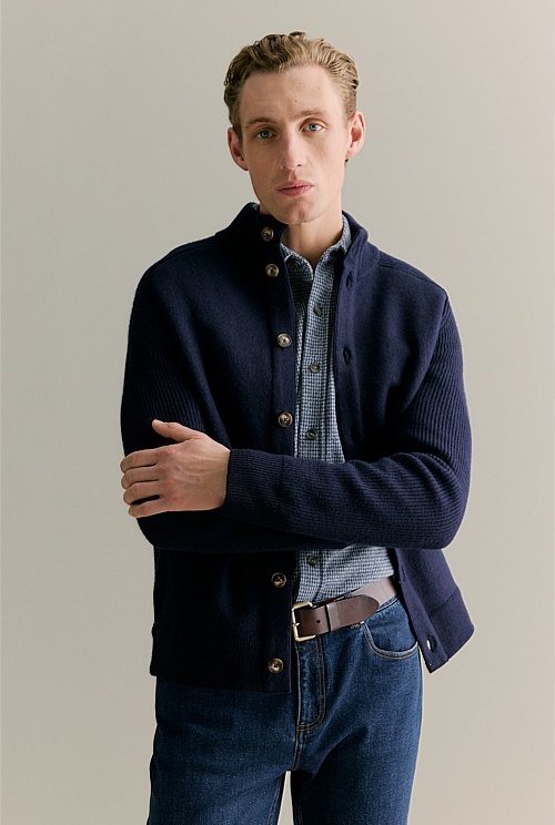 Boiled Merino Wool Jacket Boiled Merino Wool Jacket