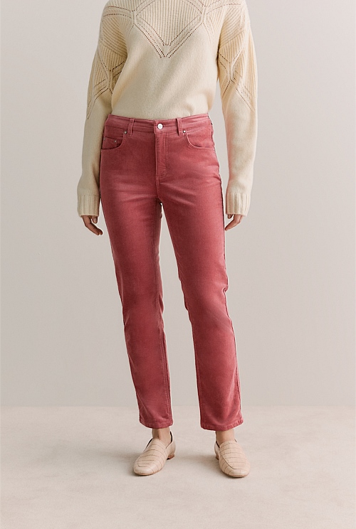 Needlecord Five Pocket Boyfriend Pant