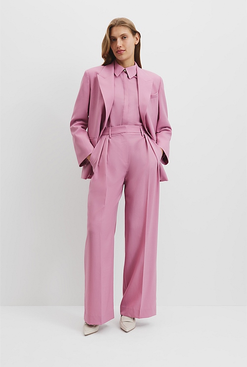 Pleat Wool Pant Pleat Wool Pant