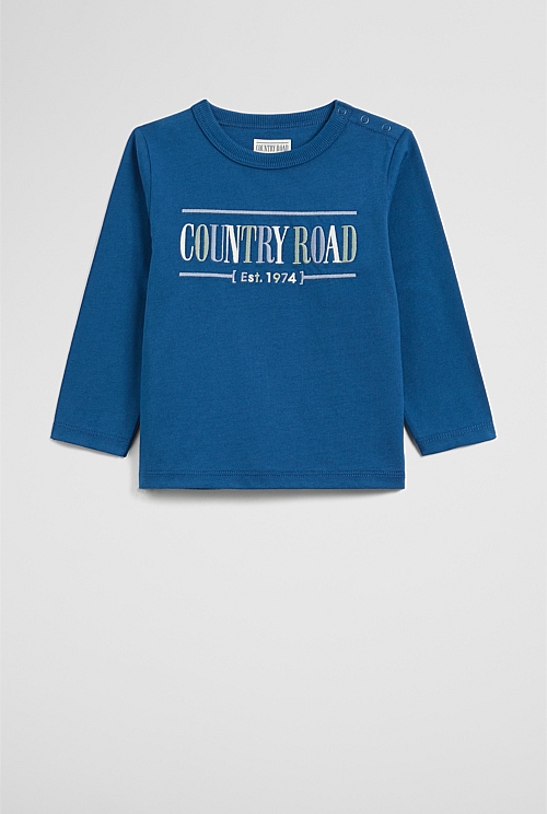 Australian Cotton Long Sleeve Heritage T-Shirt