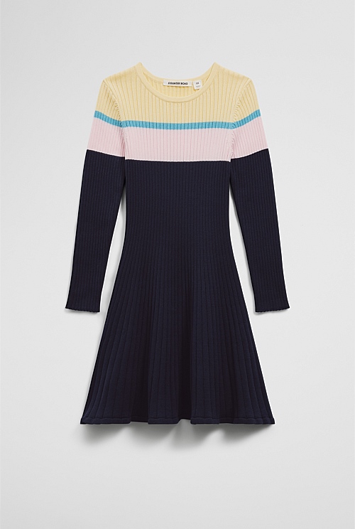 Logo Knit Dress