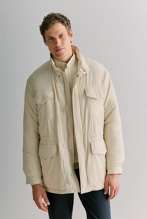 Longline Technical Field Jacket