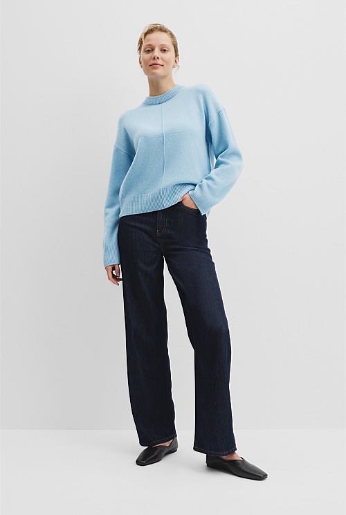 Italian Merino Crew Knit