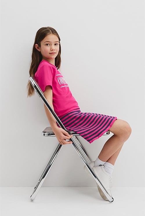 Stripe Knit Skirt Stripe Knit Skirt