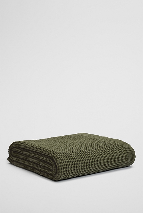 Monti Cotton Waffle Blanket Monti Cotton Waffle Blanket
