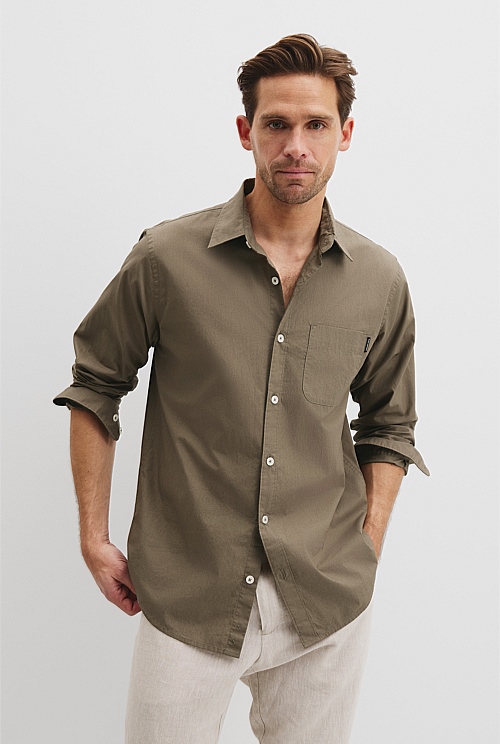 Cotton Poplin Shirt Cotton Poplin Shirt