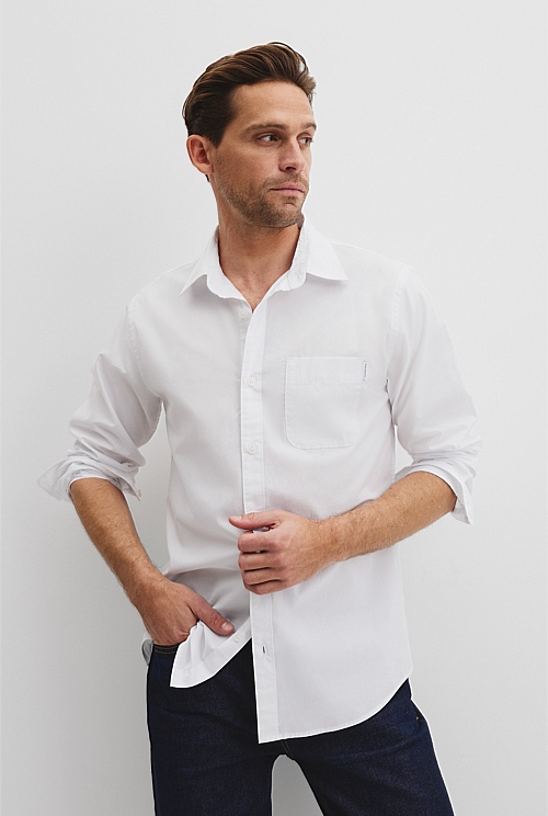 Cotton Poplin Shirt Cotton Poplin Shirt