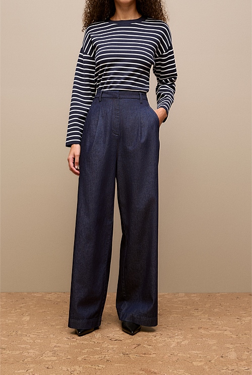 Denim Tailored Pant Denim Tailored Pant