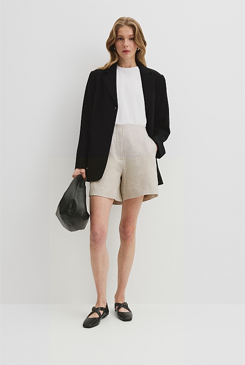 Organically Grown Linen Suit Short Organically Grown Linen Suit Short