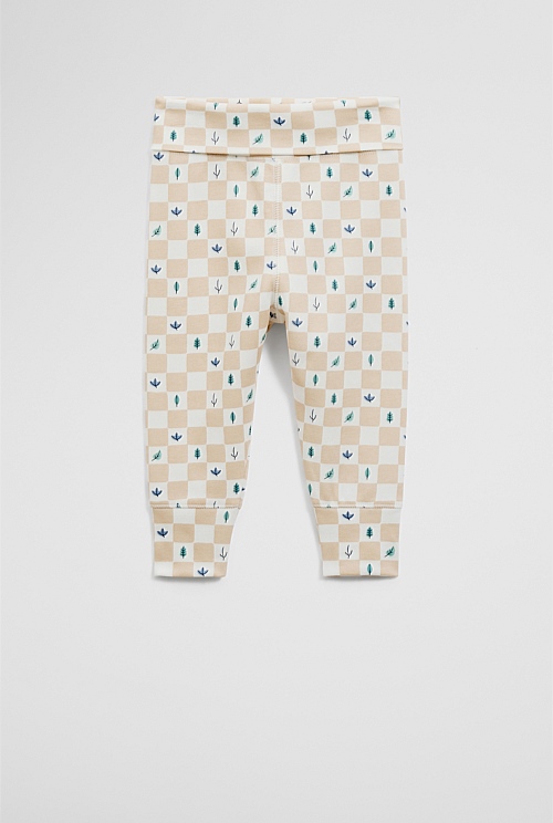 Cotton Fold-Over Soft Pant Cotton Fold-Over Soft Pant
