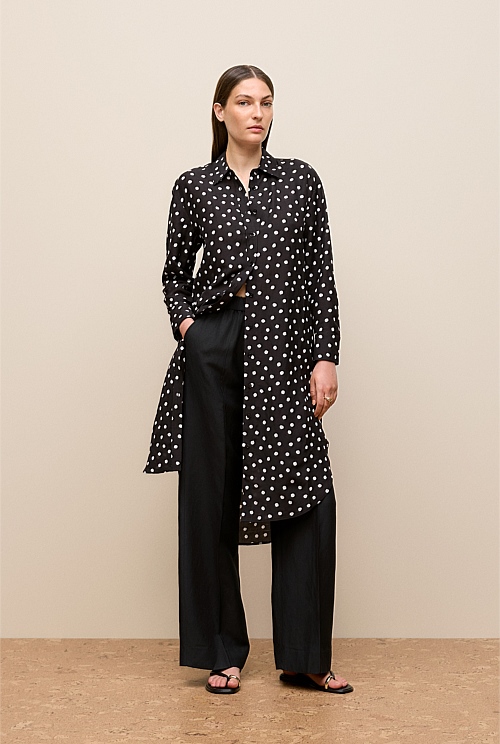 Spot Relaxed Shirt Dress Spot Relaxed Shirt Dress