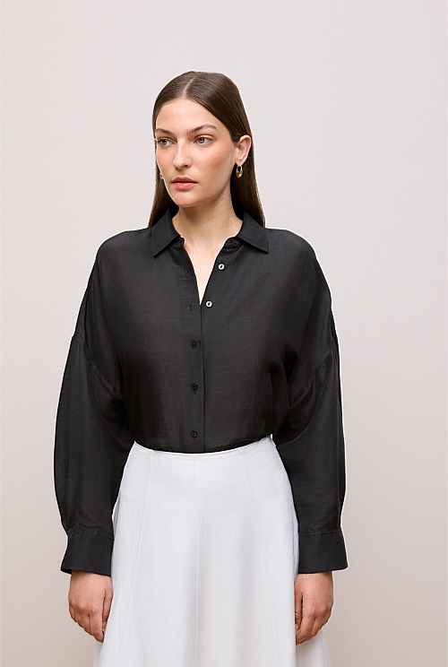 Linen Silk Resort Shirt Linen Silk Resort Shirt