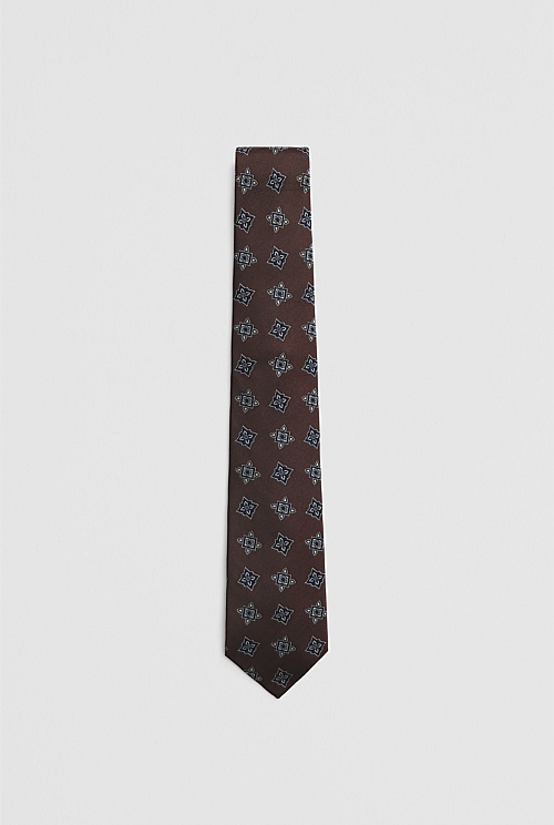Silk Medallion Tie Silk Medallion Tie