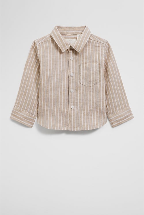 Organically Grown Linen Long Sleeve Linen Shirt Organically Grown Linen Long Sleeve Linen Shirt