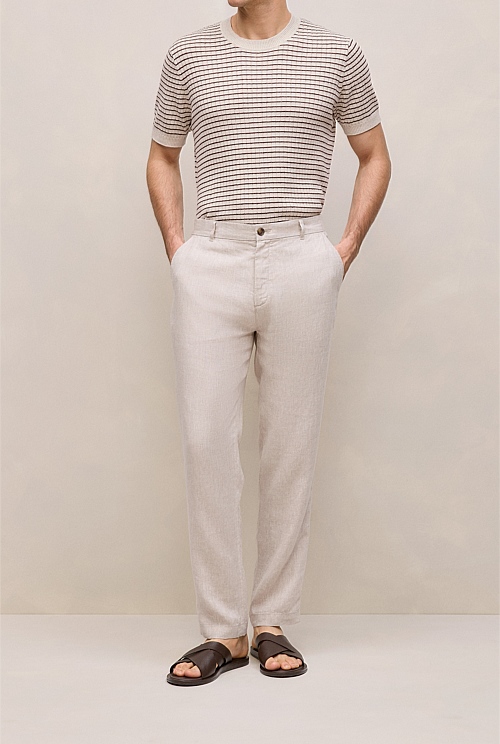 Linen Tailored Relaxed Pant Linen Tailored Relaxed Pant