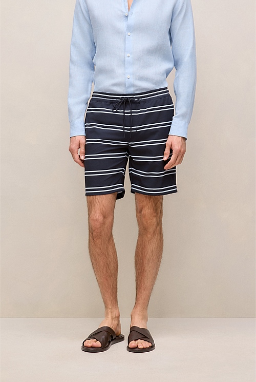Double Stripe Swim Short Double Stripe Swim Short