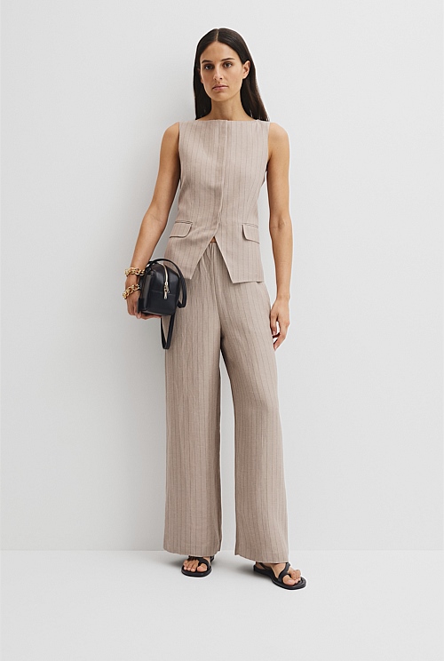 Pinstripe Vest Pinstripe Vest