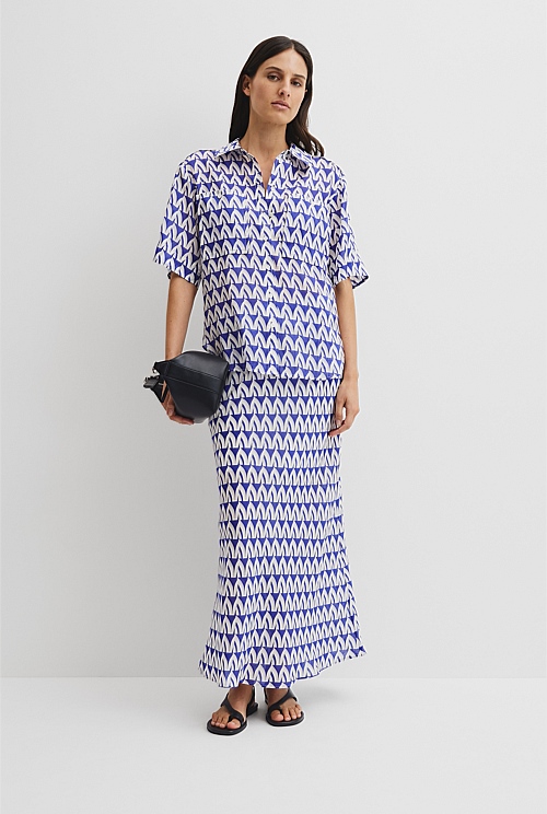 Print Utility Shirt Print Utility Shirt